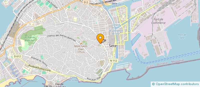 localisation de l'entreprise TAXI DU SOLEIL à SETE