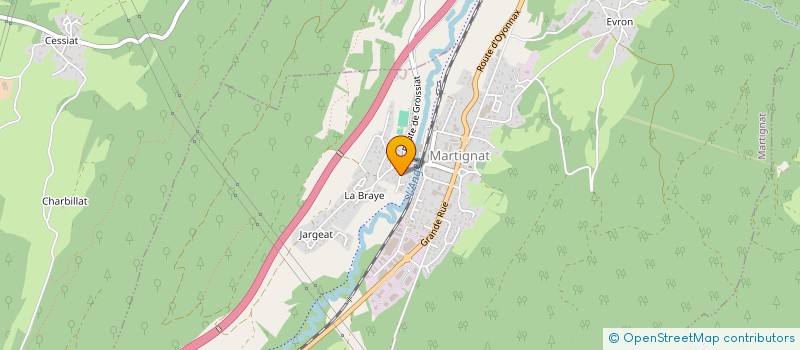 localisation de l'entreprise TAXI DU VIADUC à MARTIGNAT