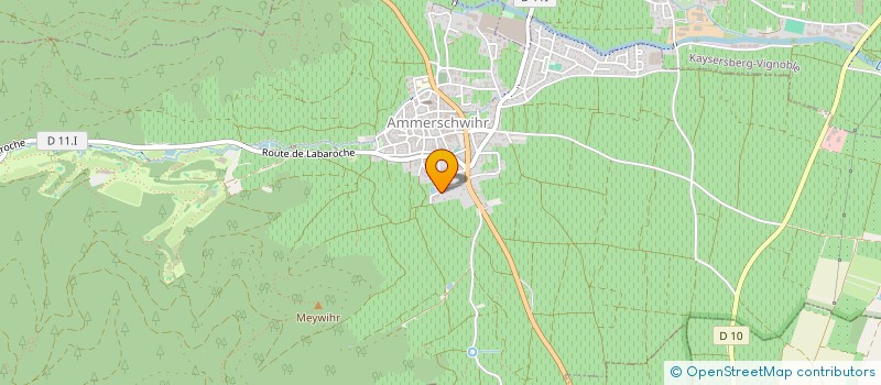 localisation de l'entreprise TAXI DU VIGNOBLE  AMMERSCHWIHR