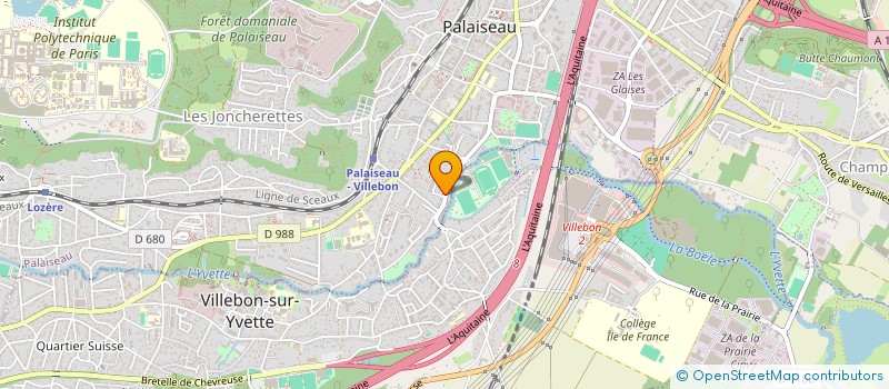 localisation de l'entreprise TAXI DUB à PALAISEAU