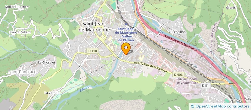 localisation de l'entreprise TAXI DZL  SAINT-JEAN-DE-MAURIENNE