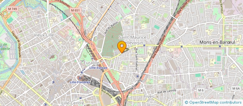 localisation de l'entreprise TAXI EARTH à LILLE