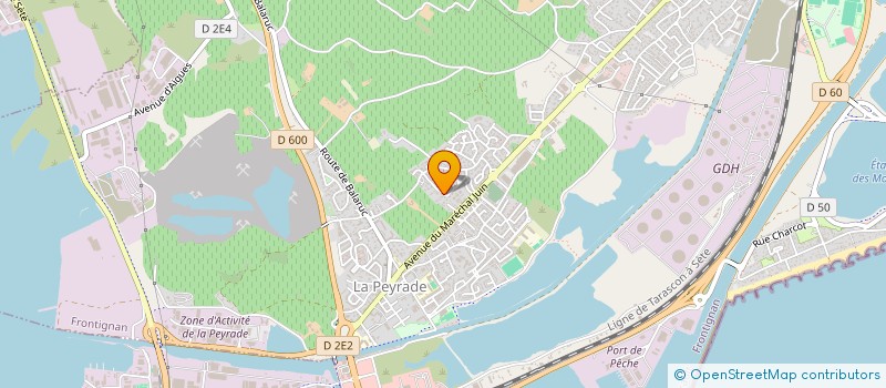 localisation de l'entreprise TAXI ECO MEDITERRANEE à FRONTIGNAN