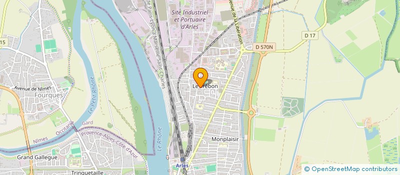 localisation de l'entreprise TAXI EDIL à ARLES