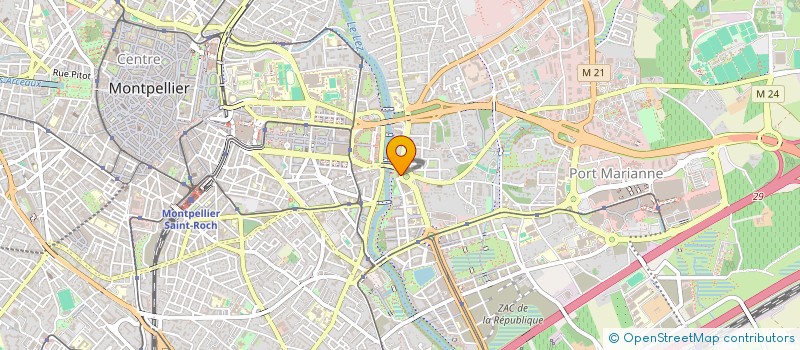 localisation de l'entreprise TAXI EL BERRAK à MONTPELLIER