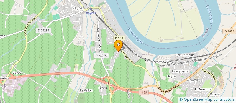 localisation de l'entreprise TAXI ELAZI  VAYRES