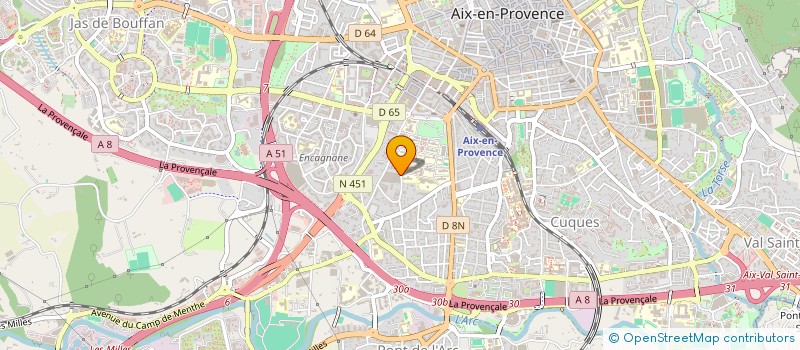 localisation de l'entreprise TAXI EMILIE à AIX-EN-PROVENCE