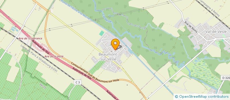 localisation de l'entreprise TAXI ENGEL  VAL-DE-VESLE