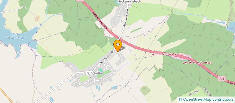 localisation de l'entreprise TAXI ENOVA  GRUNDVILLER