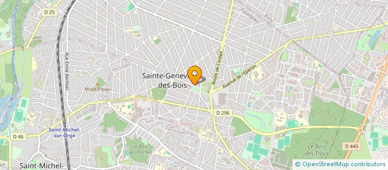 localisation de l'entreprise TAXI ESSONNE à SAINTE-GENEVIEVE-DES-BOIS