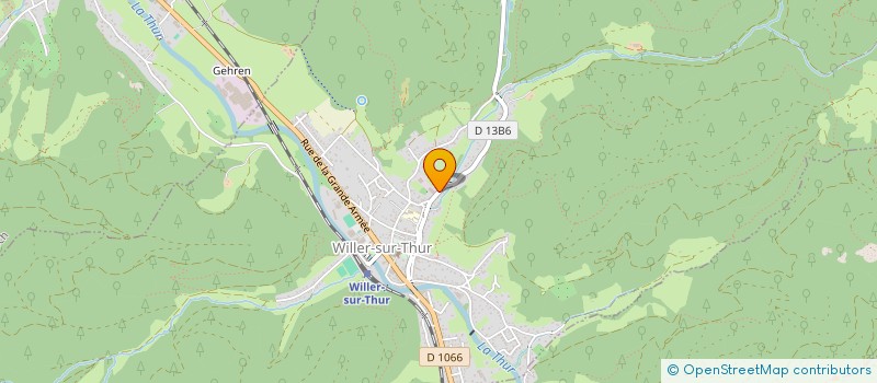 localisation de l'entreprise TAXI ET TRANSPORT ADAM  WILLER-SUR-THUR