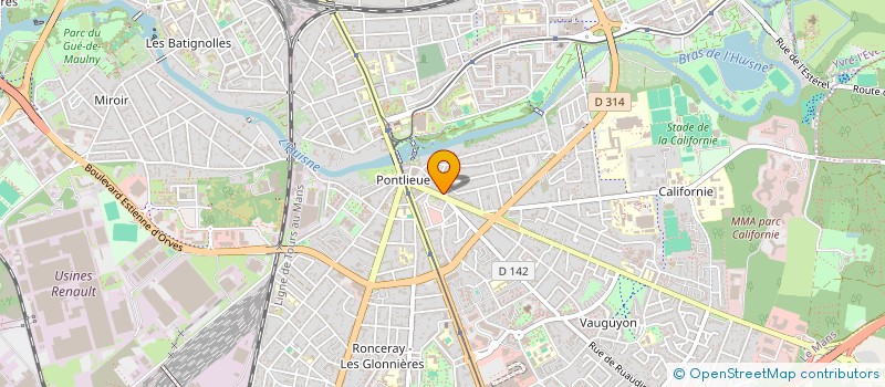 localisation de l'entreprise TAXI ETOILE VERTE  LE MANS