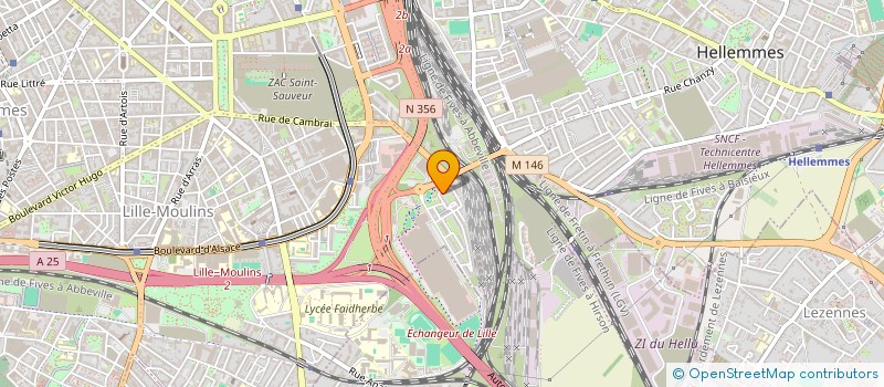 localisation de l'entreprise TAXI F2L à LILLE
