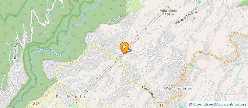 localisation de l'entreprise TAXI FABIEN  LE TAMPON