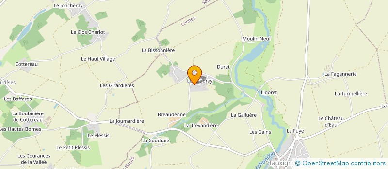 localisation de l'entreprise TAXI FABRICE  TAUXIGNY-SAINT-BAULD