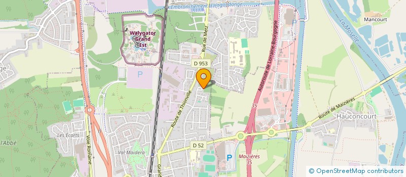 localisation de l'entreprise TAXI FAMI THIONVILLE  MAIZIERES-LES-METZ