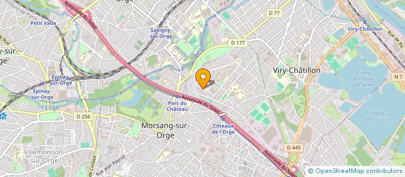 localisation de l'entreprise TAXI FASTRIP à VIRY-CHATILLON