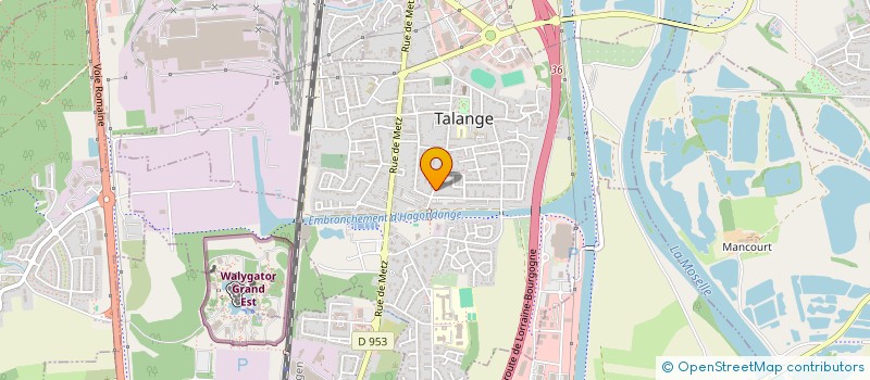 localisation de l'entreprise TAXI FIGUS  TALANGE