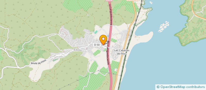 localisation de l'entreprise TAXI FITOU LAURENT  FITOU