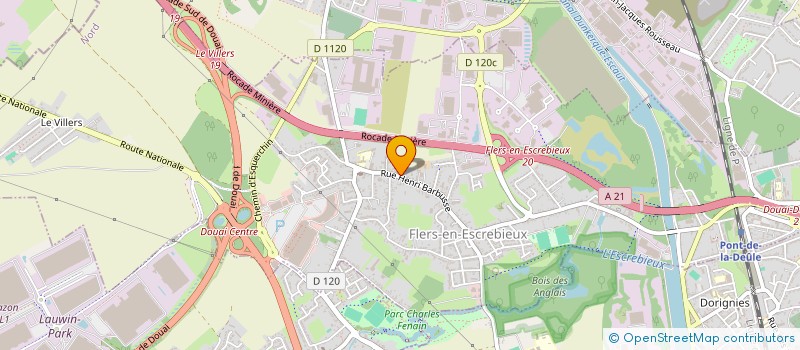 localisation de l'entreprise TAXI FLERS EN ESCREBIEUX  FLERS-EN-ESCREBIEUX