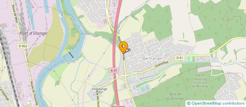 localisation de l'entreprise TAXI FLORENT  BERTRANGE