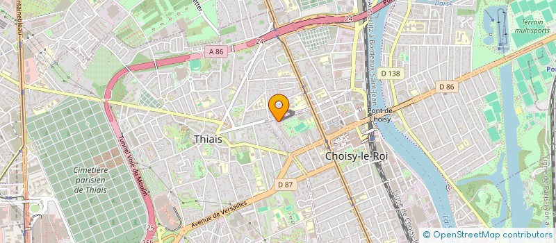 localisation de l'entreprise TAXI FLY 94 à CHOISY-LE-ROI