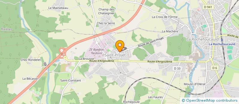 localisation de l'entreprise TAXI FOFINHO  RUFFEC