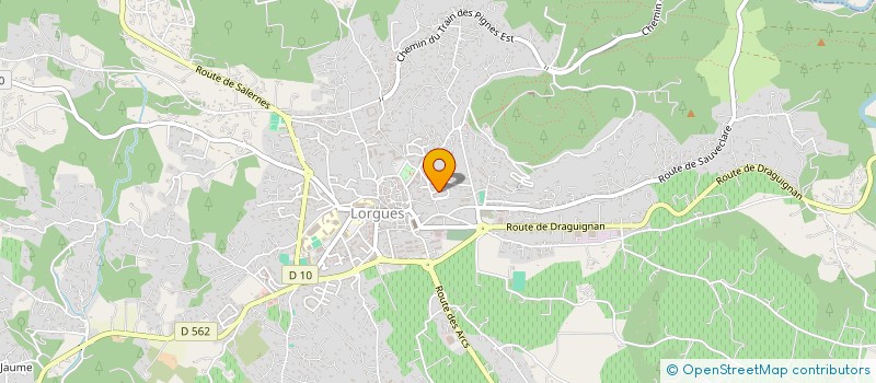 localisation de l'entreprise TAXI FRANCK  LORGUES