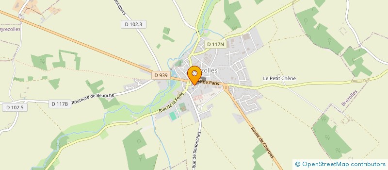 localisation de l'entreprise TAXI FRANCOIS à BREZOLLES