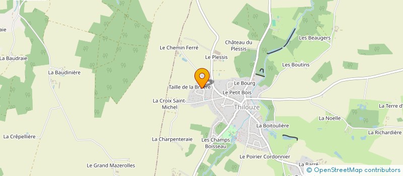 localisation de l'entreprise TAXI FRED 37  THILOUZE