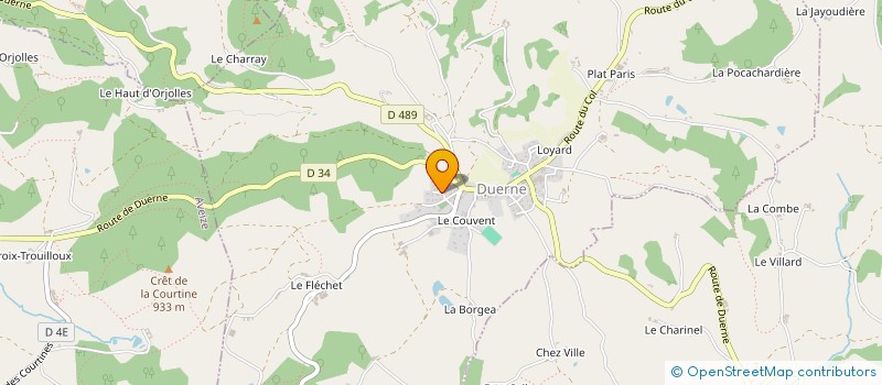 localisation de l'entreprise TAXI FROMONT  DUERNE