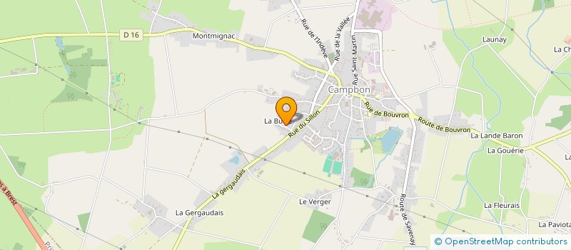 localisation de l'entreprise TAXI FRONT  CAMPBON