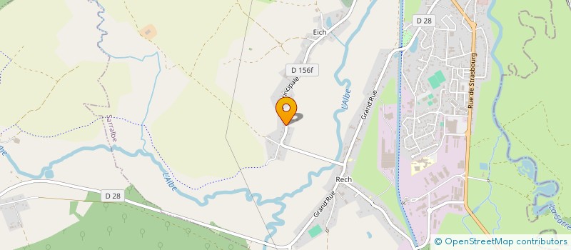 localisation de l'entreprise TAXI GAELLE  SARRALBE