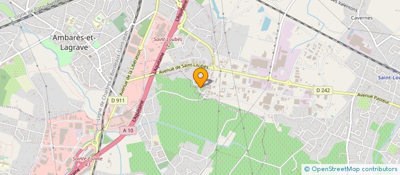 localisation de l'entreprise TAXI GAN.33 à AMBARES-ET-LAGRAVE