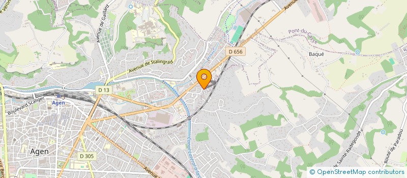 localisation de l'entreprise TAXI GARONNE  AGEN