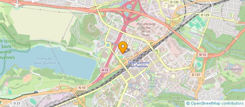 localisation de l'entreprise TAXI GASSAIS  MONTIGNY-LE-BRETONNEUX