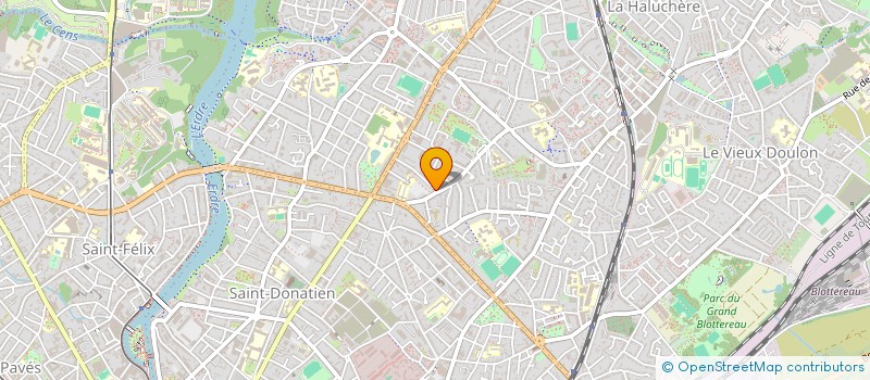 localisation de l'entreprise TAXI GEKO à NANTES