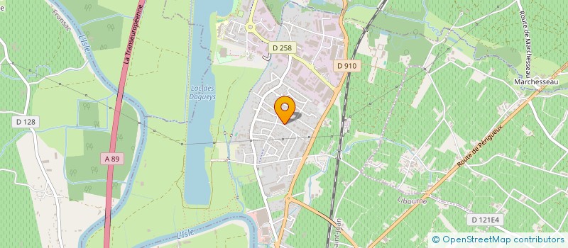 localisation de l'entreprise TAXI GHAZILI  LIBOURNE