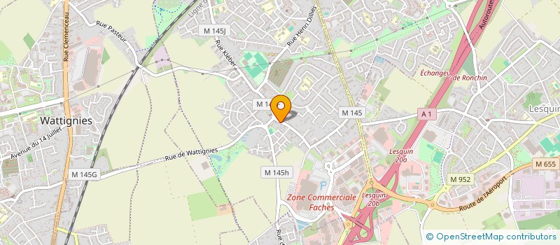 localisation de l'entreprise TAXI GIANNI à FACHES-THUMESNIL