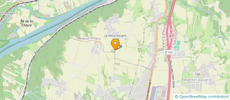 localisation de l'entreprise TAXI GIL DEL CANO  REVENTIN-VAUGRIS