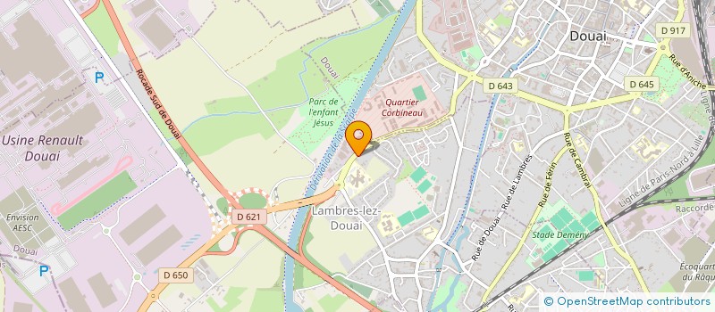 localisation de l'entreprise TAXI GILLES  LAMBRES-LEZ-DOUAI