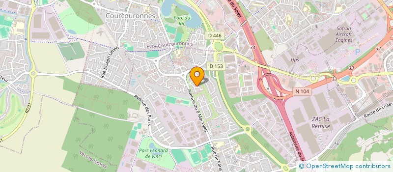 localisation de l'entreprise TAXI GO  LISSES