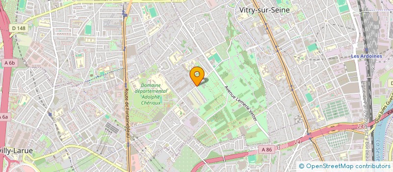 localisation de l'entreprise TAXI-GOURAYA  VITRY-SUR-SEINE