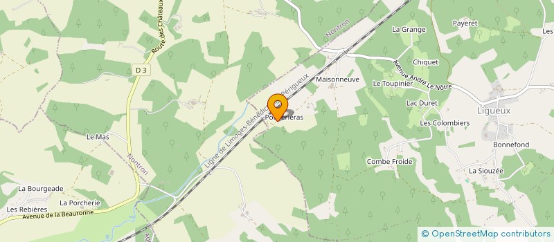 localisation de l'entreprise TAXI GREG  SORGES-ET-LIGUEUX-EN-PERIGORD