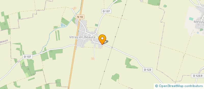 localisation de l'entreprise TAXI GT à VITRAY-EN-BEAUCE