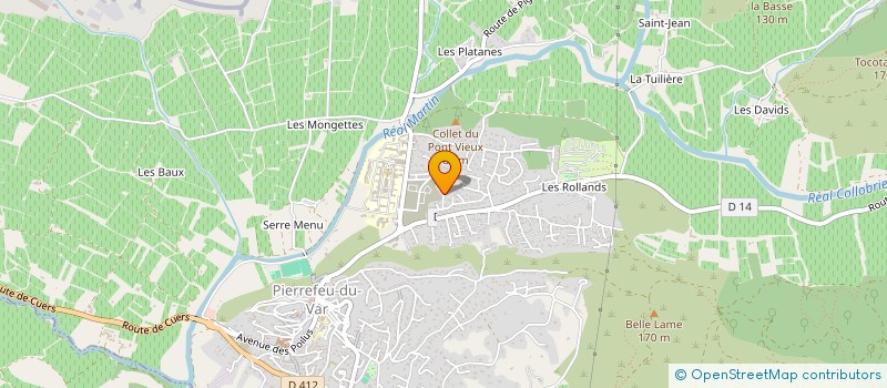 localisation de l'entreprise TAXI GUILLAUME  PIERREFEU-DU-VAR