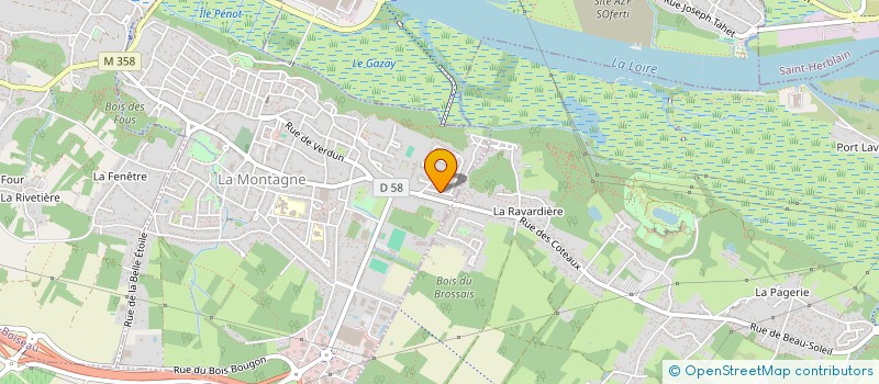 localisation de l'entreprise TAXI GYE GABIN  LA MONTAGNE