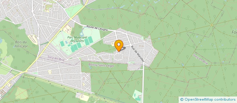 localisation de l'entreprise TAXI H  SUCY-EN-BRIE