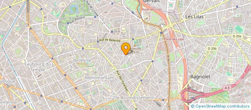 localisation de l'entreprise TAXI H2  PARIS