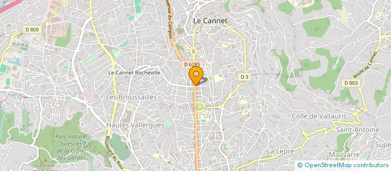 localisation de l'entreprise TAXI HABIB à LE CANNET